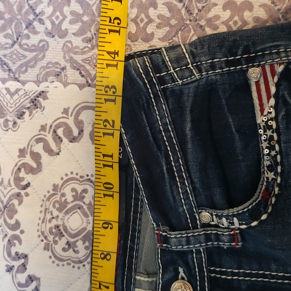 Grace In LA cropped Easy Fit Jeans 26 - Picture 6 of 12